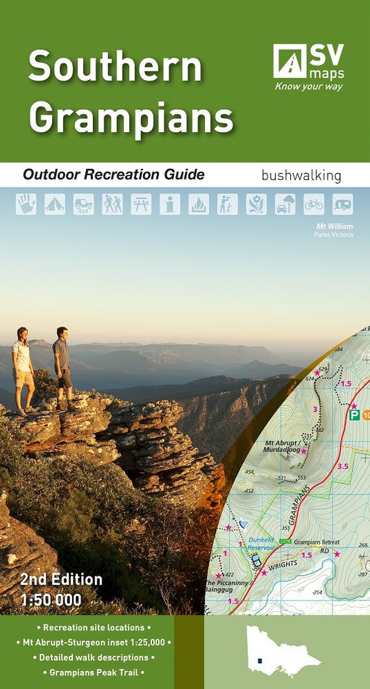 SV maps Southern Grampians, 1:50 000