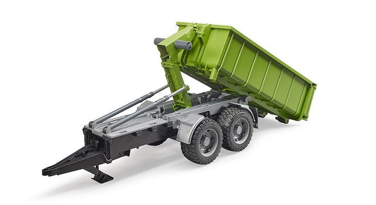 Bruder 02035 Hook Lift Trailer with Container