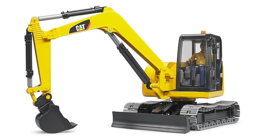 Bruder 02466 Caterpillar Mini Escavator W/worker