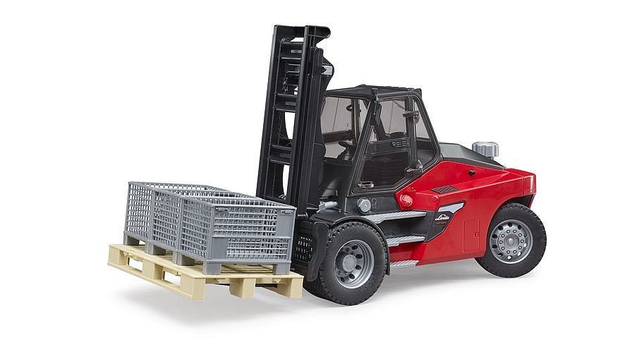 Bruder 02513 Linde Forklift With Pallets