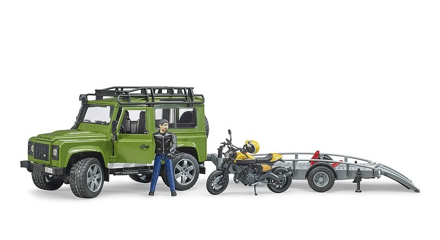 Bruder 02589 Defender & Scrambler