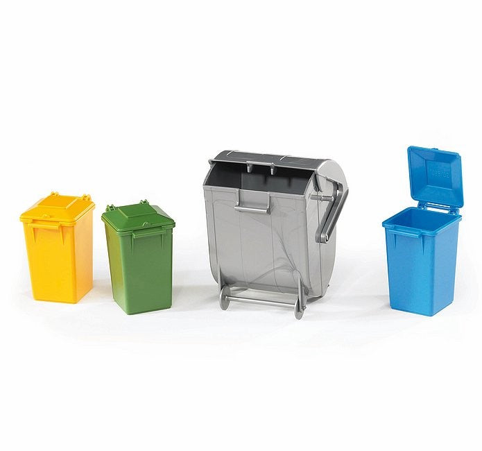 Bruder 02607 Garbage Bin Set